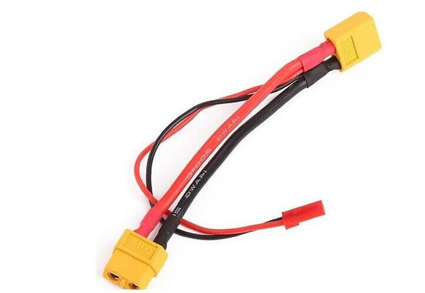 1pcs XT60 Male Convert to XT60 Female & JST Female Conversion Charger Cable Dropship