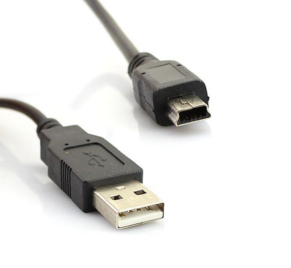 Mini 5-Pin Mini USB Cable Charger Cord for PS3 Controller PDA MP3 cell phone camera data connector