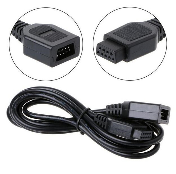 9 pin 1.8m 6ft Gamepad Joystick Extension Cord Cable For Sega Genesis 2 3 Mega Drive 2 Controller DHL FEDEX