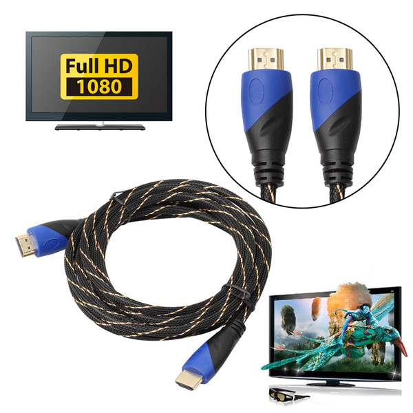 10m/15m HDMI Cable V1.4 For PS3 For Xbox360 HDTV 1080P Skidproof Gold-plated Plug Head For HDTV Game Accessories