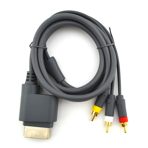 FD18 HD TV Component Composite Audio Video AV Cable for Xbox360 Brand New