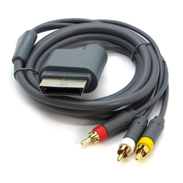 180CM HD TV Component VGA HDTV & Composite RCA AV Video Cables for Microsoft box 360 AV Cables