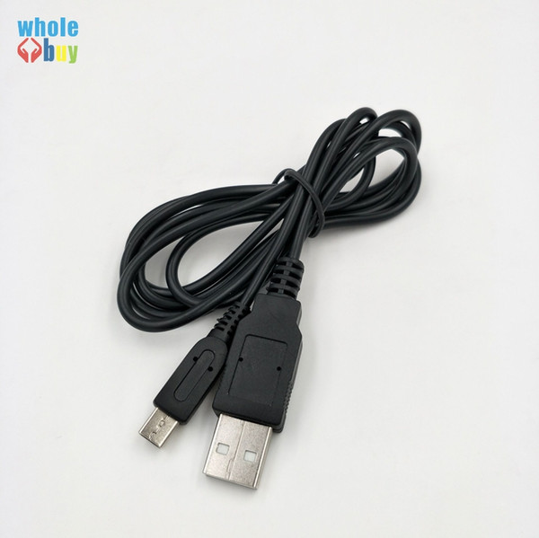 DHL Free Shipping 1.2M Black For Nintendo 3DS DSi NDSI XL LL Data Sync Charge Charing USB Cable Lead Charger