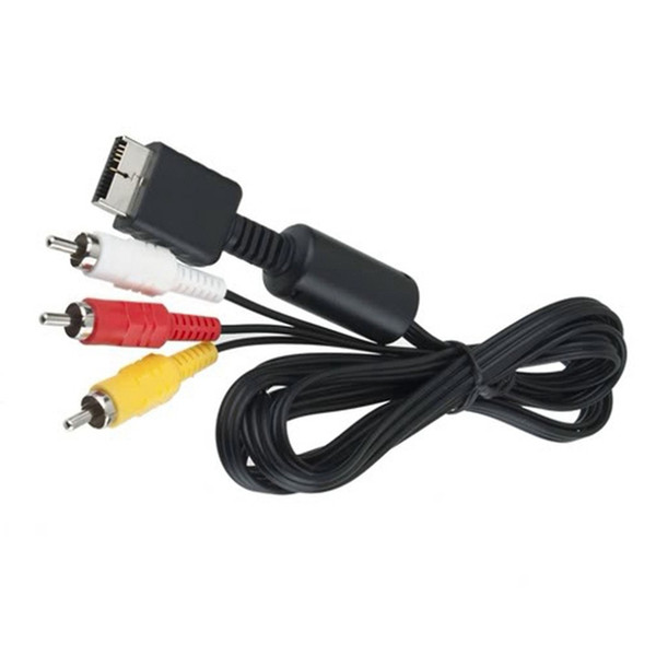 1.8M RCA TV Cable AV lead Sound Video for Sony For Playstation 2 3 PS2 PS3