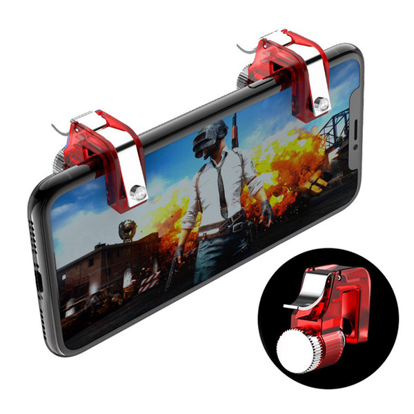 Smartphone Gmae Gamepad for Smart Mobile Phone Gaming Trigger for PUBG Mobile Game Fire Button Key L1R1 Gme Controller Top