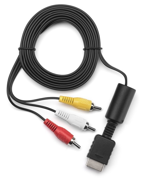 PS2 AV to RCA Cable PS3 AV to RCA Cable and PSX AV to RCA Cable for Playstation 2/3