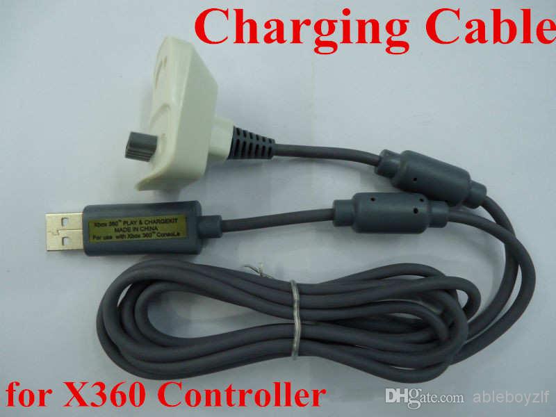 USB 2 in 1 Charging Cable Charge Cable for Xbox 360 X360 Wireless Game Controller