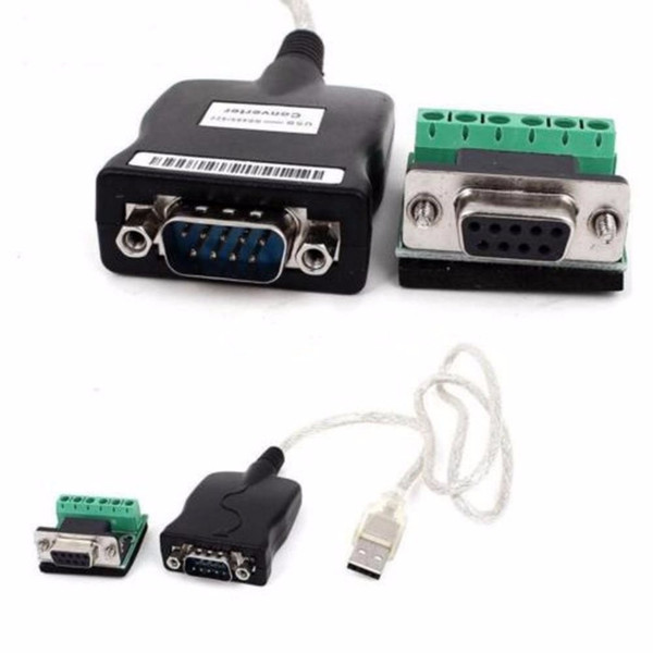 80mm USB 2.0 to RS-485 RS-422 DB9 Serial Converter Adapter Cable