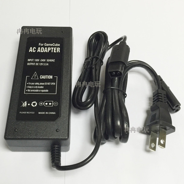 5pcs/lot Replacement AC Wall Power Supply Charger Adapter Cord for Nintendo Gamecube for NGC Free shipping