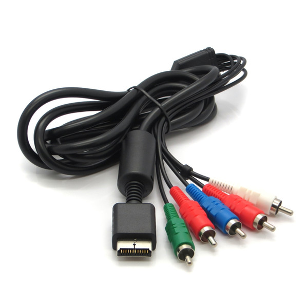 1.8M Video Color Component Cable Connection Cable Cord For Playstation PS2 PS3