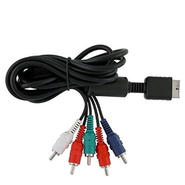 1pcs 1.8m HD Component TV AV Video-Audio Cable Cord for Sony Playstation 2 3 Slim for PS2 PS3