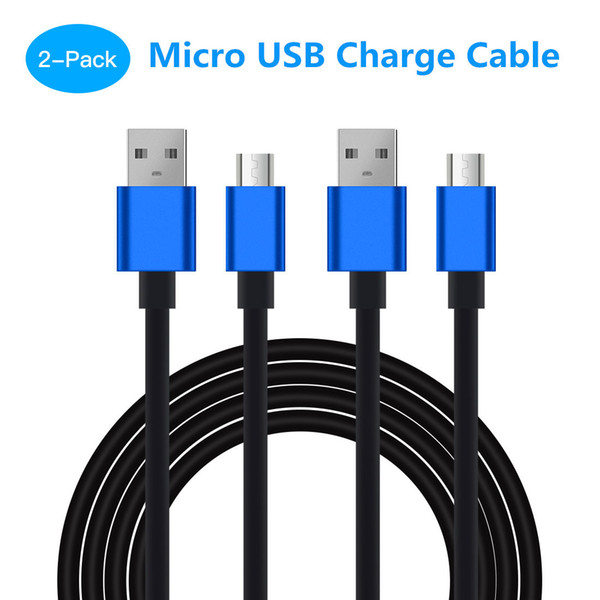 Soundfox Micro USB Charge Cable for Sony PlayStation PS4 Charging Cables Charge Gamepad Joy-con Charge Cable Cord Lead For Xbox One 2 Packs