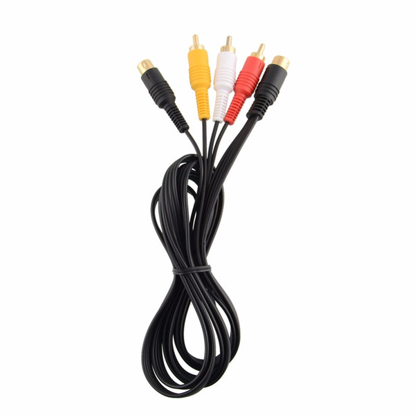 Video AV TV S-Video Display Composite Cable Cord Wire For SEGA Saturn