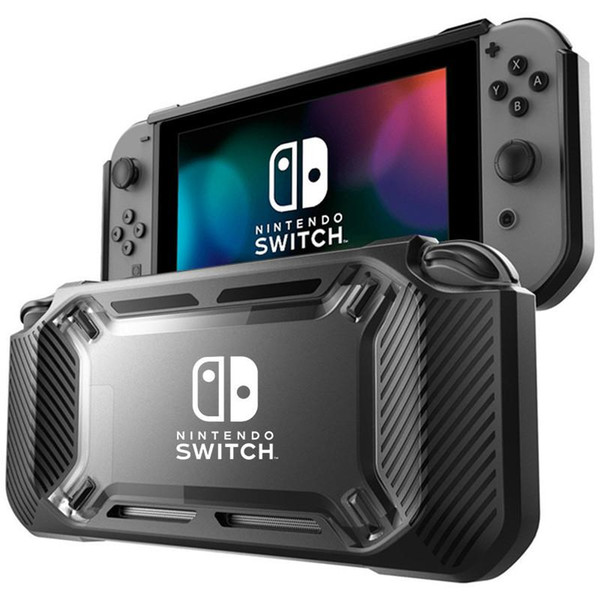Game silicone protection hard Shell NS protection sleeve host Rear handle case for Nintendo switch
