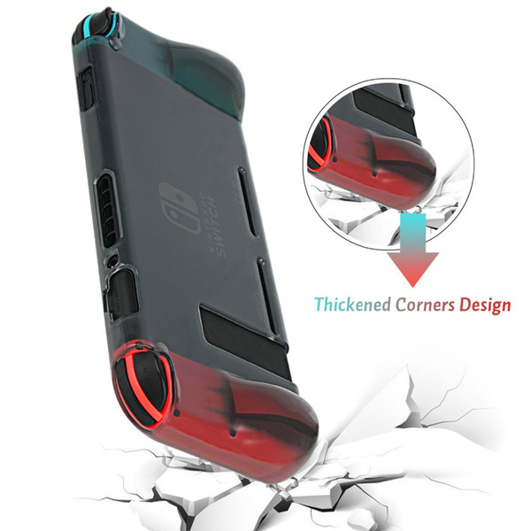 high quality For Nintend Switch NS Console Comfortable Soft TPU Grip Case and Ergonomic Protective Cover Holder