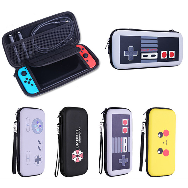 For Nintendo Switch NS EVA Hard Shell Travel Carry Case Cover Storage Bag Pouch for Switch Console Handle