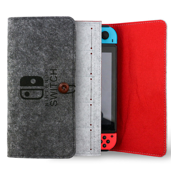 Soft Game Controller Bags Carrying Case Protective Pouch Bags Cover Case Deluxe Travel Bags for Switch Joy-Con Carrying Bag