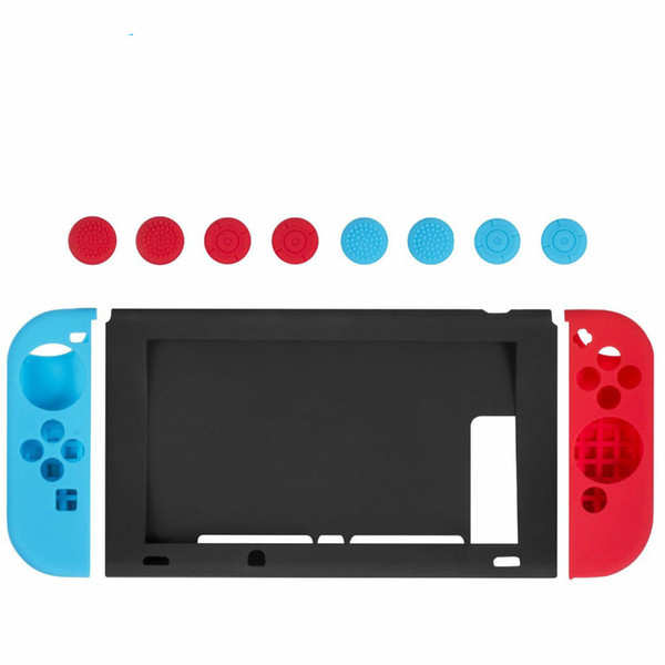 1 Set Case for Nintendo Switch Case NS NX Silicone Soft Silicone Protective Cover for Nintendo Switch Console Protective Cover