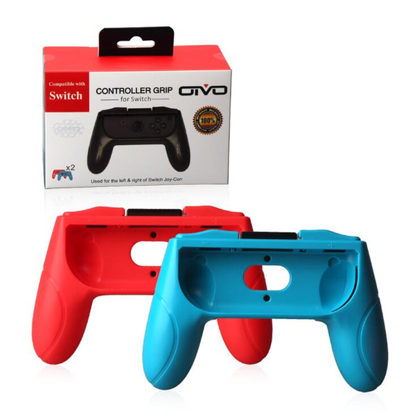 Hot Grips for Nintendo Switch Joy Con Controller Set of 2 Handle Comfort Hand grips Kits Stand Support Holder Shell