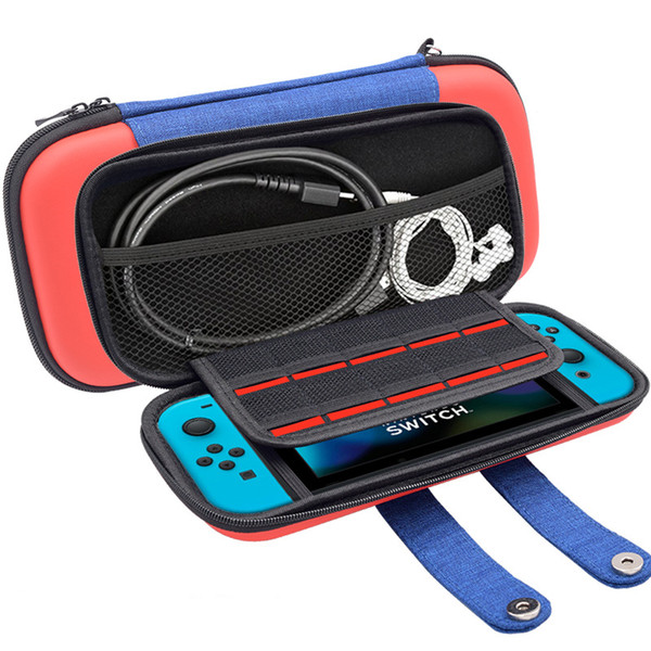 Fashion Portable Case for Nintendo Nintend Switch PU Carrying Gaming Storage Bag Hard Shell Pouch for Nitendo Switch NS Console Accessories