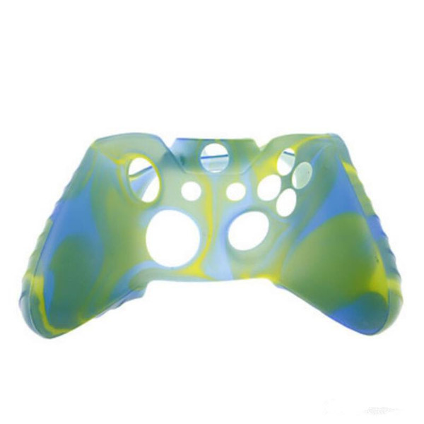 2018 For Xone Soft Silicone Flexible Camouflage Rubber Skin Case Cover For Xbox One Slim Controller Grip Cover Top Quality