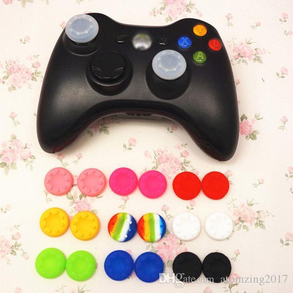 Universal game handle silicone cap PS3 / PS4 / XBOX ONE / XBOX360 handle rocker button protection cap Controller silicone thumbstick grips