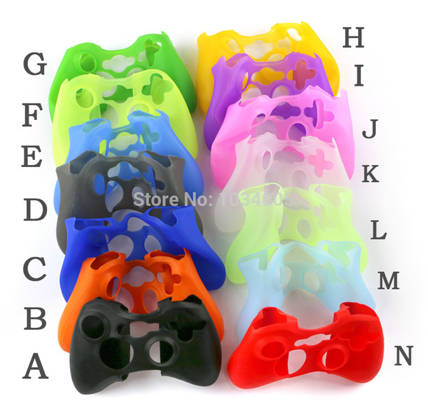 Silicone Skin Case Cover for xbox360 Game Controller