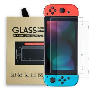 Cyberstore For Nintendo Switch Tempered Glass Screen Protector Film 2.5D 9H Premium 2 Pack With Retail Package