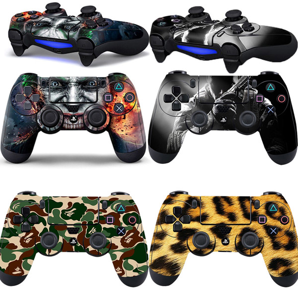 For PS4 Vinyl Skin Sticker Protective Cover Playstation Game Console Controller Decal Stickers