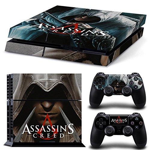 Assassin's Creed PS4 Vinyl Protective Decal Cover Skin Set for Console and DualShock 4 Controllers - PlayStation 4