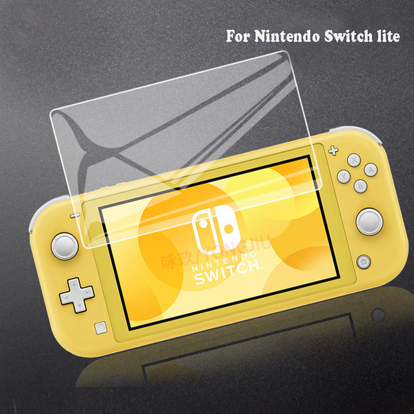 Switch Screen Protector for Nintendo Switch Lite Tempered Glass Screen Saver Protector Film with Transparent HD Clear Anti-Scratch