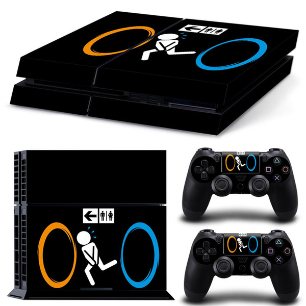 Popular Design sticker for playstation 4 for ps4 skin PVC vinyl cover for ps4 console and dualshock 4 skin for ps4 sticker