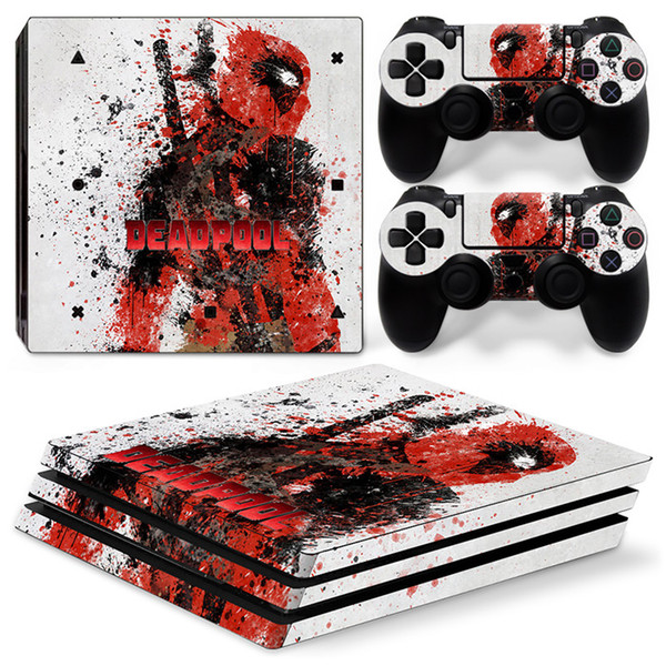 New arrival Vinyl skin sticker for PS4 PRO games console deacal