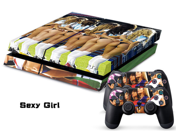 Sexy Girl Team DECAL SKIN PROTECTIVE STICKER for SONY PS4 CONSOLE CONTROLLER