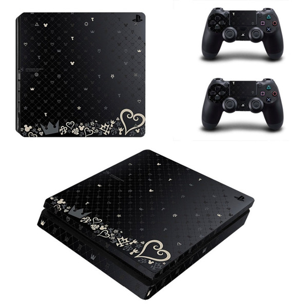 Kingdom Hearts 3 Ps4 Slim Skin Sticker Play Station 4 Slim Stickers Decal Pegatina For Playstation4 Slim Console And Controller T6190615