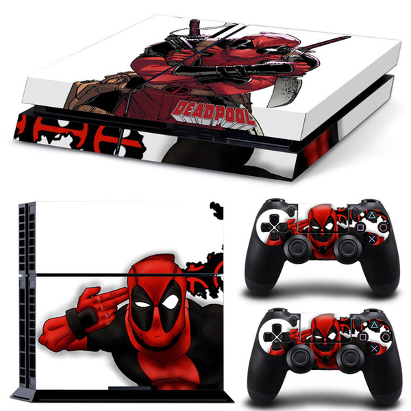 Fanstore Skin Sticker Full Decal Cover for Playstation PS4 Console and 2 Remote Controller