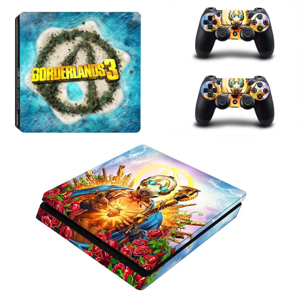 Fanstore Skins Sticker Vinyl Wrap Cover Borderlands 3 for Playstation PS4 Slim Console and 2 Remote Controll