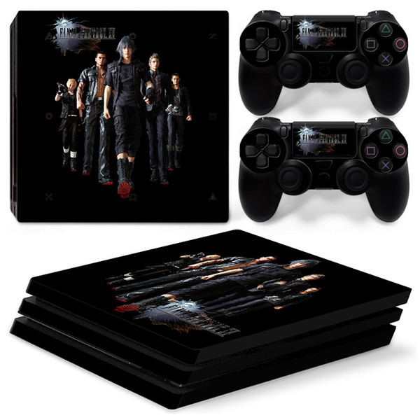 Fanstore Skin Sticker Vinyl Wrap Cover Final Fantasy for Playstation PS4 Pro Console and 2 Remote Controller