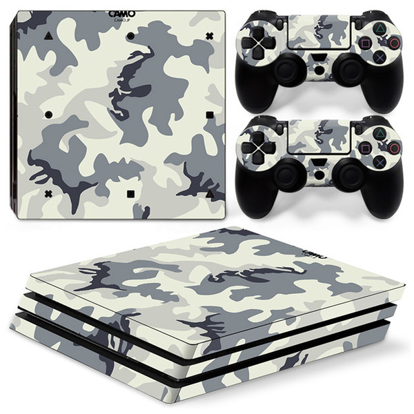 Fanstore Skin Sticker Vinyl Decal Whole Body Skin for Playstation PS4 Pro Console and 2 Remote Controller Popular Design