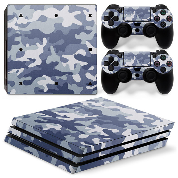 Fanstore Skin Sticker Vinyl Decal Whole Body Skin for Playstation PS4 Pro Console and 2 Remote Controller New Design