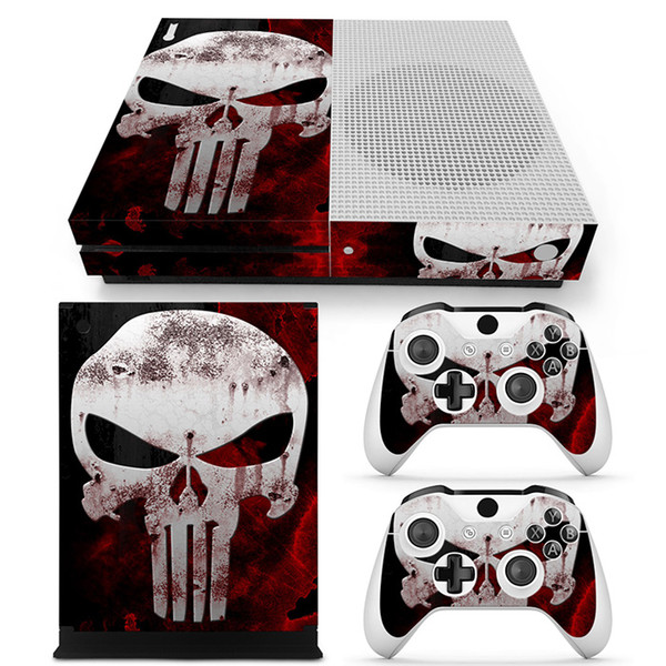 Fanstore Skin Sticker Vinyl Decal Great Gift Choice for Xbox One S Console and 2 Remote Controller Popular Design