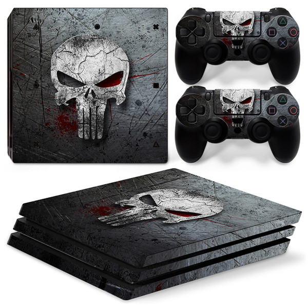 Fanstore Skin Sticker Vinyl Decal Game Sticker Accessories for Playstation PS4 Pro Console and 2 Remote Controller Hot Sale Design