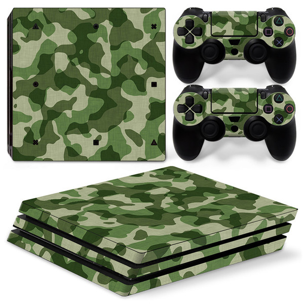 Fanstore Skin Sticker Vinyl Decal Whole Body Skin for Playstation PS4 Pro Console and 2 Remote Controller Cool Design