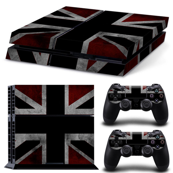 Fanstore Skin Sticker Vinyl Decal Full Body Cover for Playstation PS4 Console and 2 Remote Controller Hot Sale Design