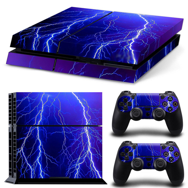 Fanstore Skin Sticker Vinyl Decal Great Gift Decorative Wrap Cover for Playstation PS4 Console and 2 Remote Controller