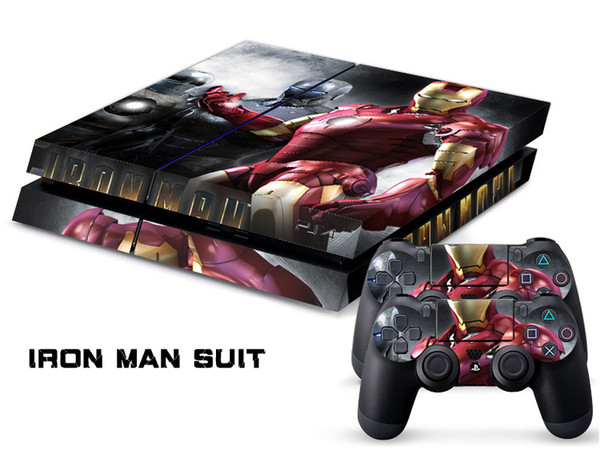 IRON MAN SUIT DECAL SKIN PROTECTIVE STICKER for SONY PS4 CONSOLE CONTROLLER