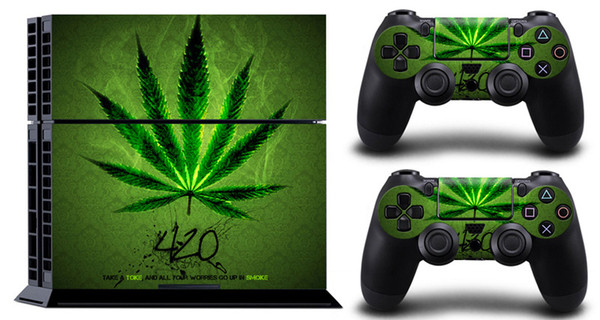 420 Smoke DECAL SKIN PROTECTIVE STICKER for SONY PS4 CONSOLE CONTROLLER