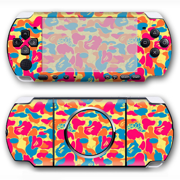 Kawai Japanese Style Hot Sale Playstation Portabkle Skins for Carton Theme Game PSP 3000 Protective Console System Controller