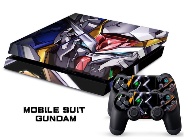 MOBILE SUIT GUNDAM DECAL SKIN PROTECTIVE STICKER for SONY PS4 CONSOLE CONTROLLER