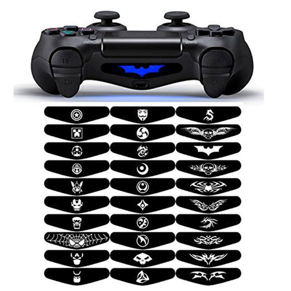 Fashion Game Light Bar Vinyl Stickers Decal Led Light Bar Cover For Playstation Dualshock PS4 PRO Slim Controller